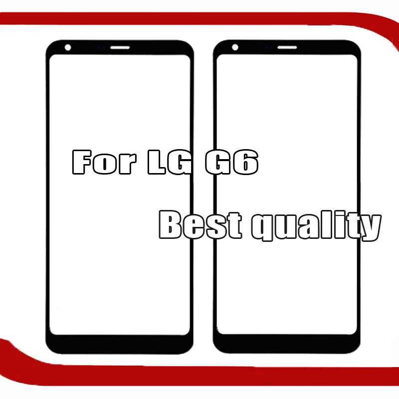 

2pcs Best Quality LCD Front Outer Glass Lens for LG G6 H870 H870DS H871 H872 H873 Screen Replacement Repair Parts