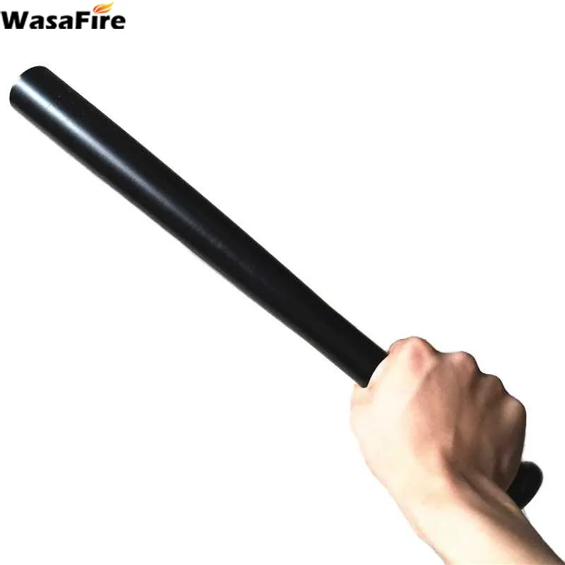 

Strong Baseball Bat LED Self-defense Flashlight 43cm Long Baton Torch Super Bright Using 18650 Aluminum Flash Lamp for Emergency