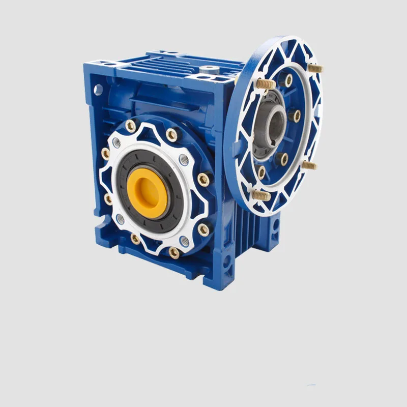 New Speed Ratio 60:1 Worm Gear Reducer NMRV063 25mm Output Shaft for 3 Phase 380v Single/2 Phase 220v 2400RPM Asynchronous Motor ventil s elektroprivodom coraplax d 25mm 220v