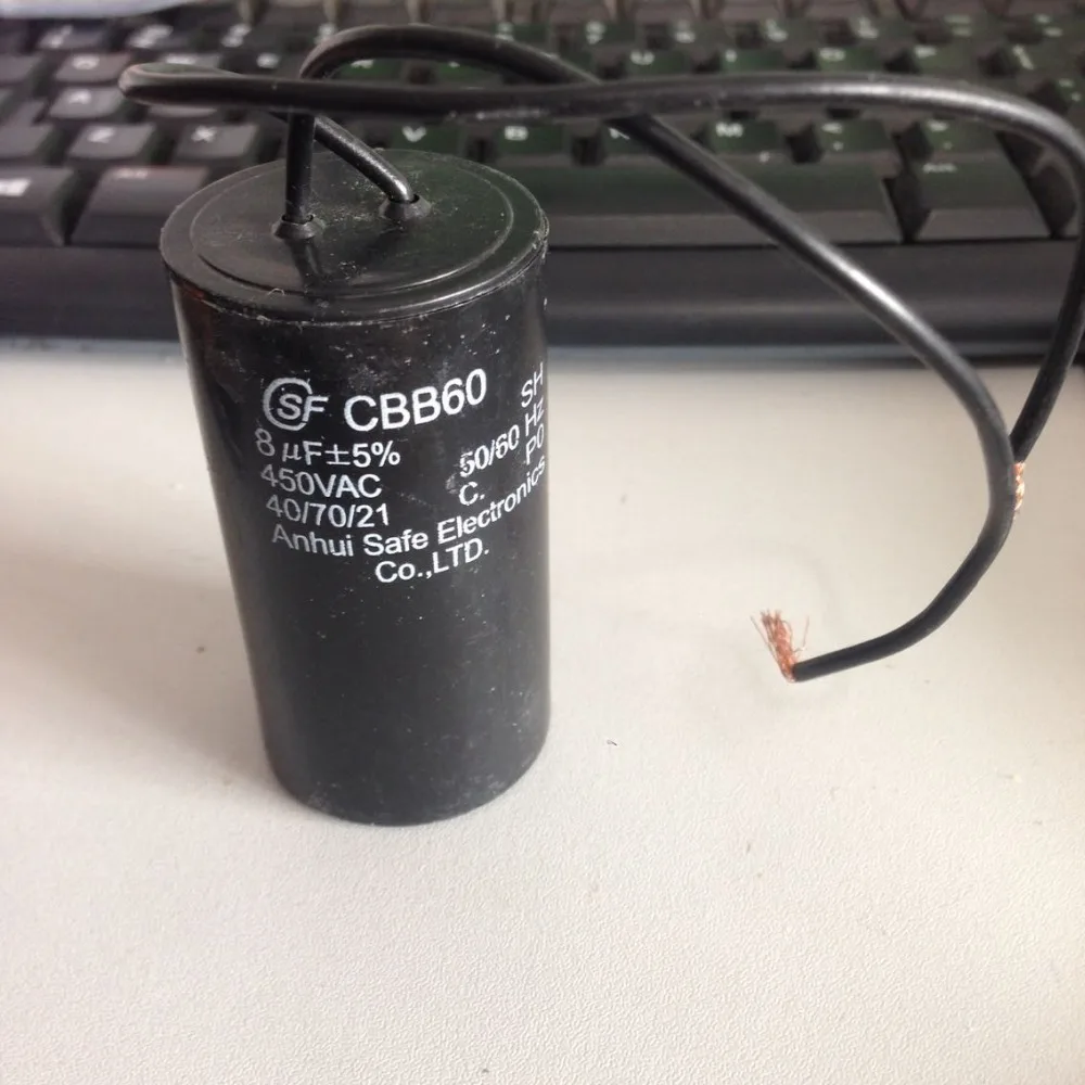 Amico CBB61/ 450/ VAC 6uF 4/ terminale ventilatore di condizionatore Correre condensatore di avviamento