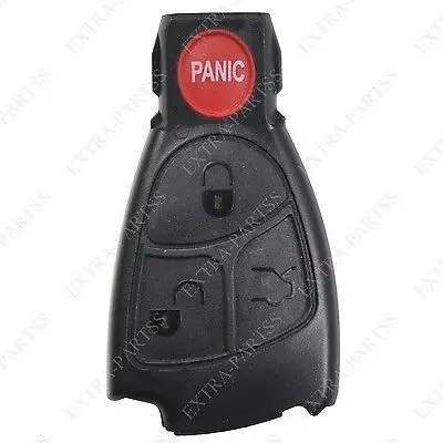 Новая замена Smart Key Car Remote Keyless Entry Fob Alarm Case Shell 4 кнопки для Mercedes Benz C E R CL CLK SL SLK