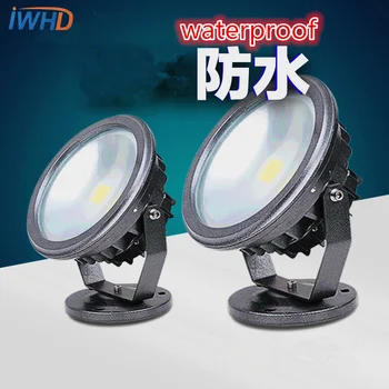 

Round outdoor LED lights industrial lighting waterproof light 20W / 50W / 70W warm yellow cast light high brightness spotlights