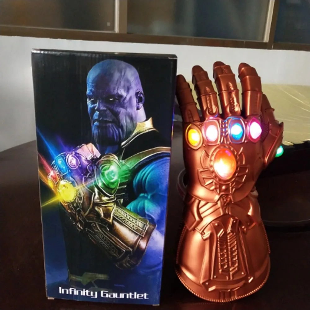 Avengers 3 Infinity Krieg Thanos Black Panther Gauntlet Maske Cosplay Spielzeug