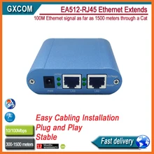 EA512-RJ45 ethernet удлинитель до 1500 метров через Cat 5/5e