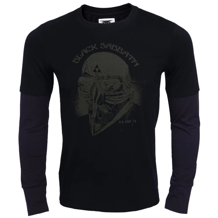 Iron Man BLACK SABBATH 100 cotton long sleeve T shirtin TShirts from