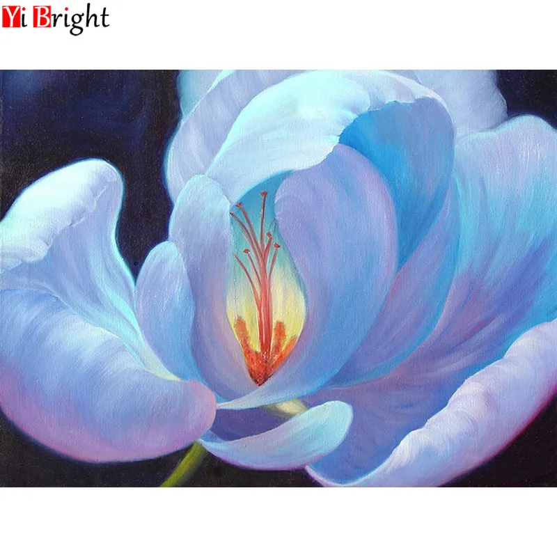 

Diamond Painting Full Drill Square Diamond Mosaic Flower Diamond Embroidery Cross Stitch Picture Of Rhinestone Handmade XY1