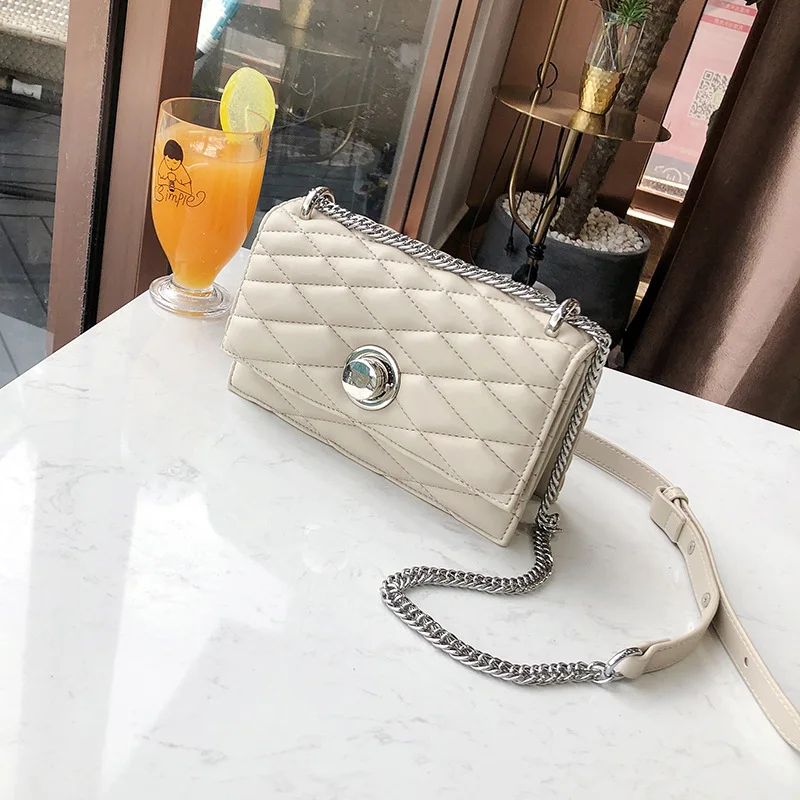 

LKPRBD2018 High-quality Luxury Female Bag Multiple Styles Fashion Bags Rhomboid pattern chain bag Shoulder Bag Leather Handbag