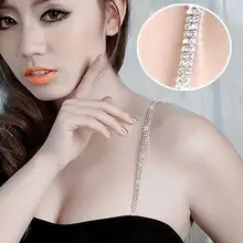 Прозрачный Кристальный пояс великолепные выпускного вечера со стразами Вечерние платья женское нижнее белье, бюстгальтер ремень