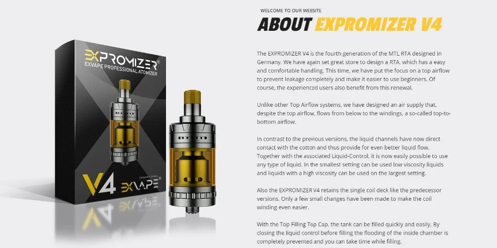 Exvape Expromizer V4 MTL