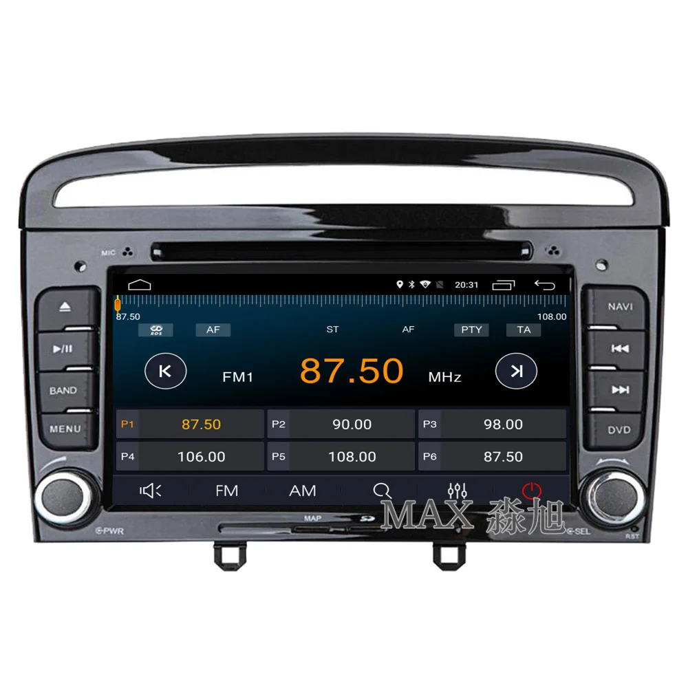 Flash Deal MAX HD 2G RAM Android 8.1 Car DVD Player for Peugeot 408 2009 2010 2011 2012 2013 2014 GPS navigation Car Radio RDS BT 4G WiFi 4