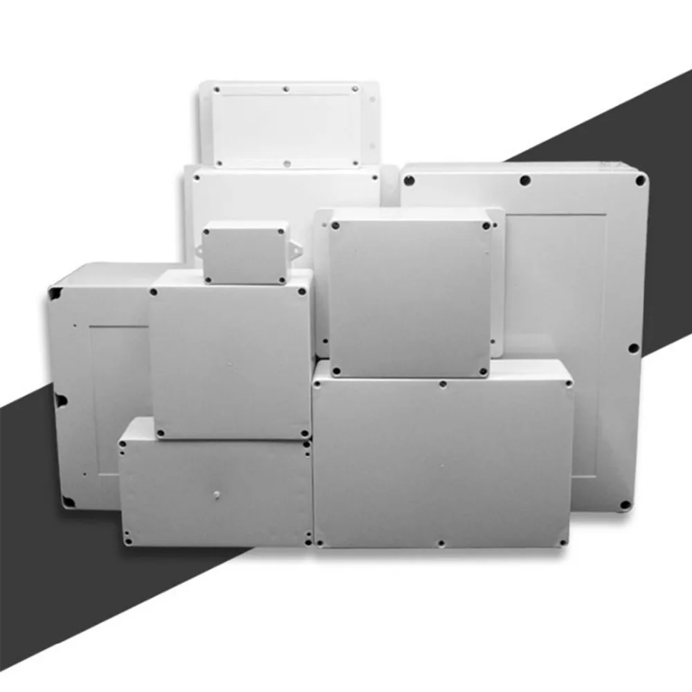 

Security monitoring waterproof box plastic enclosure F type junction box 100*68*50mm with panel