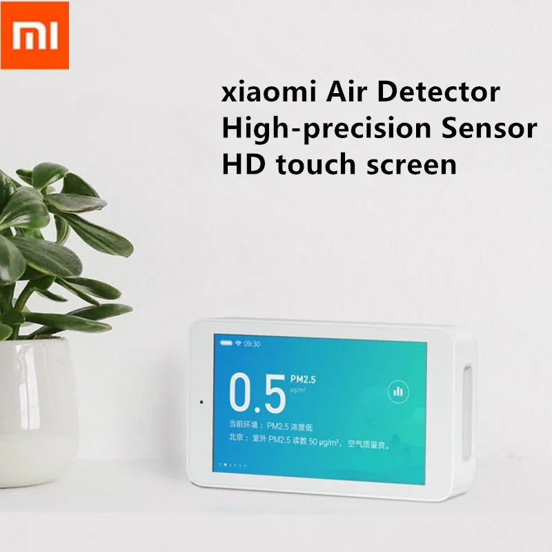 Xiaomi Mijia детектор воздуха высокоточный датчик 3,97 дюймов разрешение экрана USB интерфейс PM2.5 мониторинг для дома и офиса