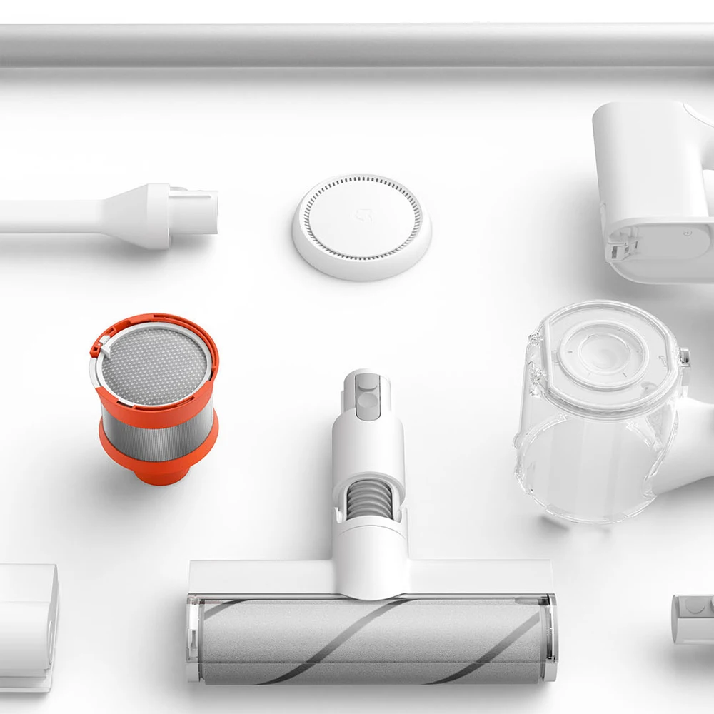 Ручной пылесос Xiaomi Mijia беспроводной для дома и автомобиля 23000 па циклонный