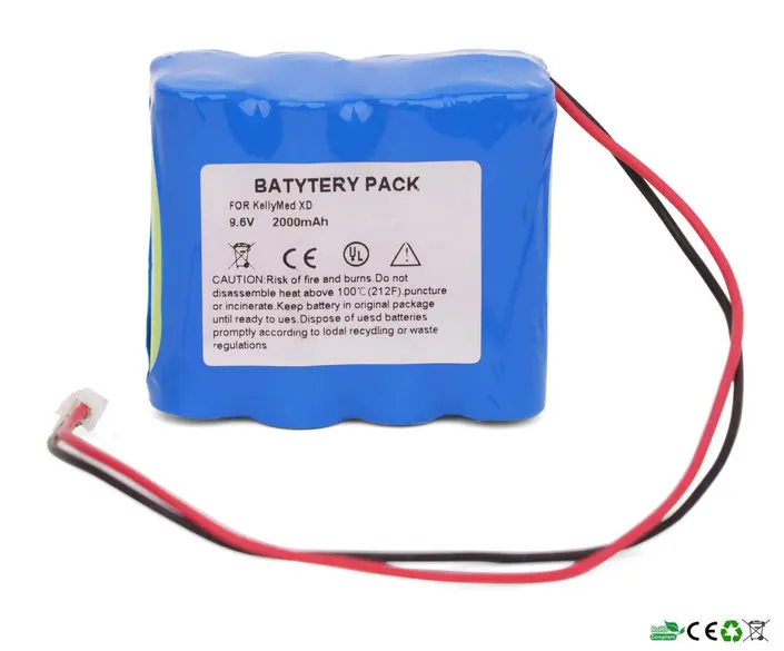 Для Kellymed ZNB-XD Замена батареи ZNB-XB 9 6 v 2000mAh батарея для шприцевого насоса