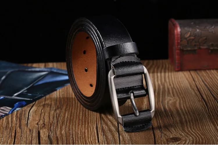 Модный Бренд ceinture мужские Роскошный пояс лент подлинная кожаные Ремни для мужчин