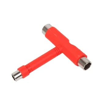 

T-type Skateboard Tool Screwdriver Socket Portable Lightweight Multifunction Skate T-Tool Mini Kick Scooter Tool