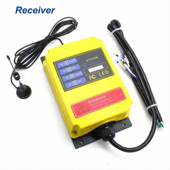 DC24V 1 Speed 1 Transmitter 9 Channels Hoist Crane Industrial Truck Radio Remote Control System Controller receiver Remote 500M