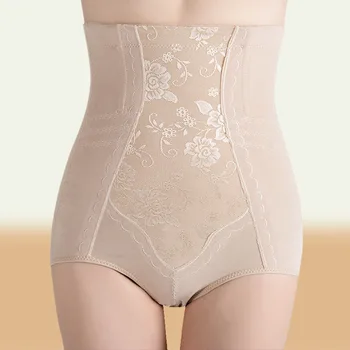 

DeRuiLaDy Waist Trainer Corset Shapers Slimming Belt High Waist Panties Briefs Shapewear Shapers Jacquard Bodysuit Women