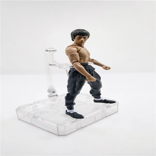 SHFiguarts King of Kung Fu Bruce Lee  Variant With Nunchaku Action Figure Collectible Model Toy 15cm (4)