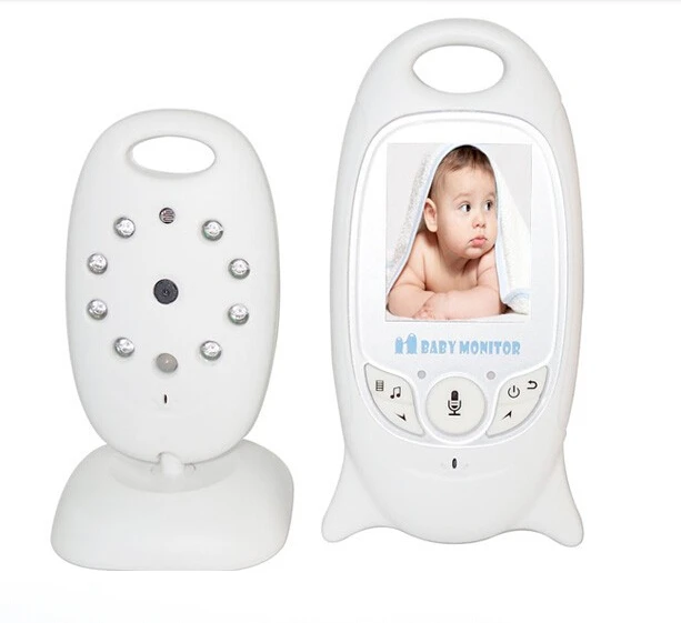 Free Shipping 2.0 inch Color Video Wireless Baby Monitor Security Camera 2 Way Talk Nigh Vision IR LED Temperature Monitoring |