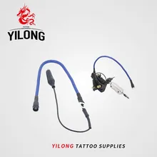 Yilong татуировки Силиконовые Виктор татуировки Клип Шнуры, мягкий силиконовый, 3 цвета, 5 шт