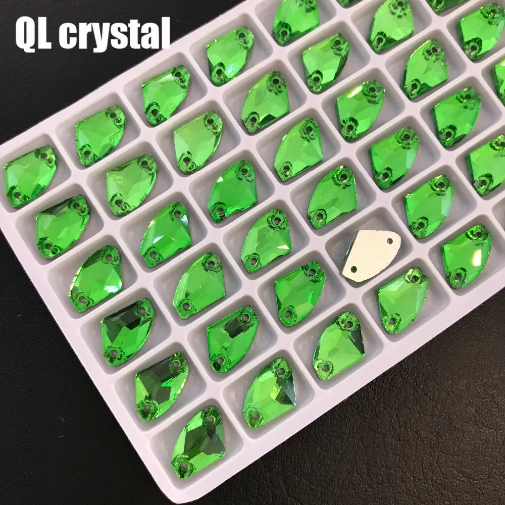 QL Кристалл 9x14 мм Галактический топор пришить на кристалл горный хрусталь Flatback Стекло Кристалл для нашивки страз для свадебного платья одежда
