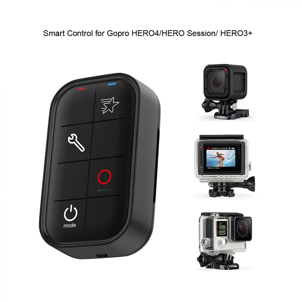 

New Waterproof WIFI Remote Control For Gopro Hero 7 6 5 4 3+ 3 For Gopro 4/5 Session /Fusion Camera Sports Accessories