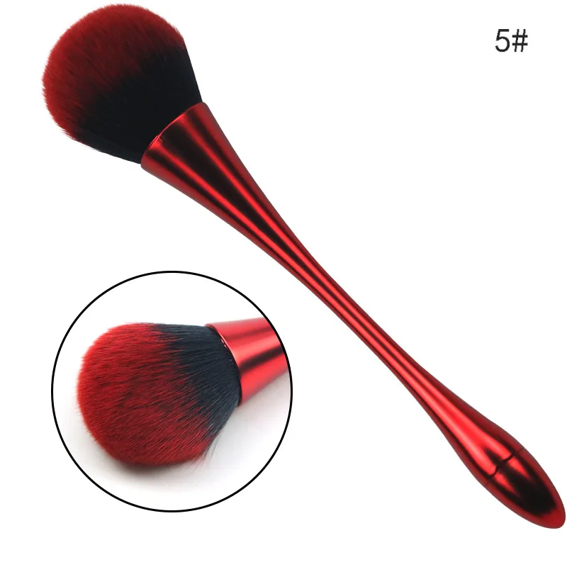 

7 Colors Professional Makeup Brushes High Quality Powder Foundation Make Up Brush Set Beauty Tools Comestics For Women