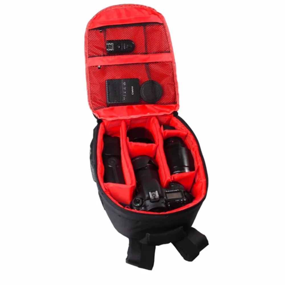 Камера Небольшая Компактная Сумка Для Фотокамеры Рюкзак DSLR SLR Камеры