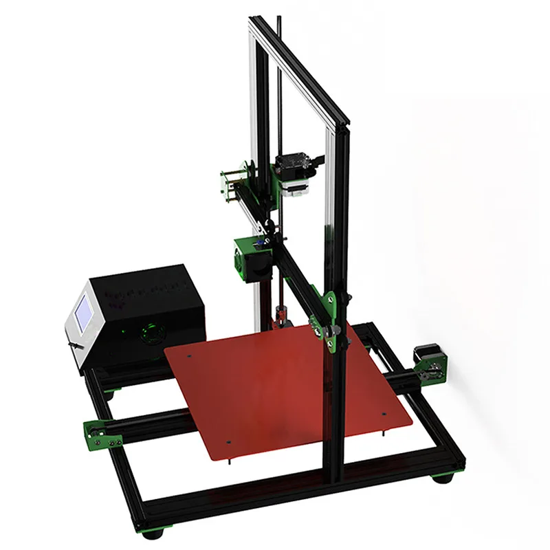 

1pc High Quality DIY 3D Printer Kit 300*300*400mm Large Printing Size 1.75mm 0.4mm Nozzle Support Off-line Print