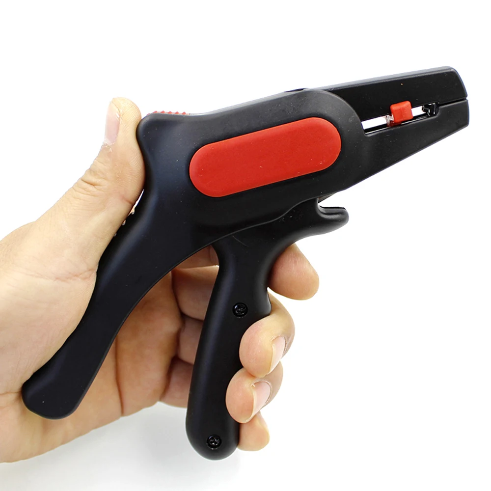 CP-367A Pro'sKit Self Adjusting Insulation Gun Type Automatic Wire Stripper Electrician Self-Adjusting Cable wire Cutter Tool