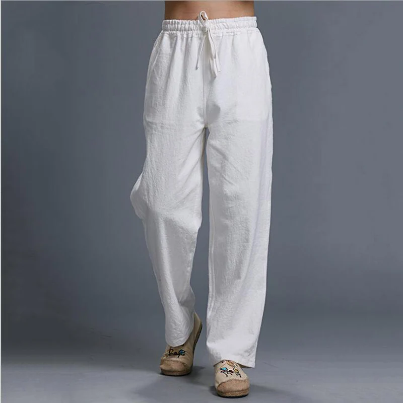 Black and white summer pants Clearance