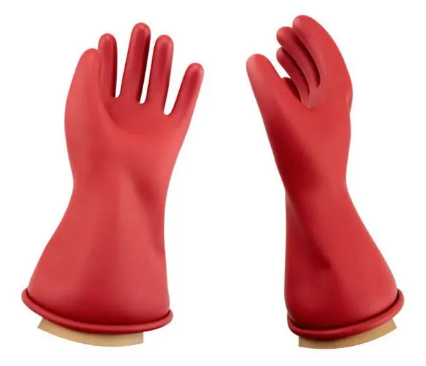 Gants Isolés électriques, Résistance à la Tension 400V,Gants Haute Tension  pour électricien, Gants de Travail Isolants Ignifuges avec Gants