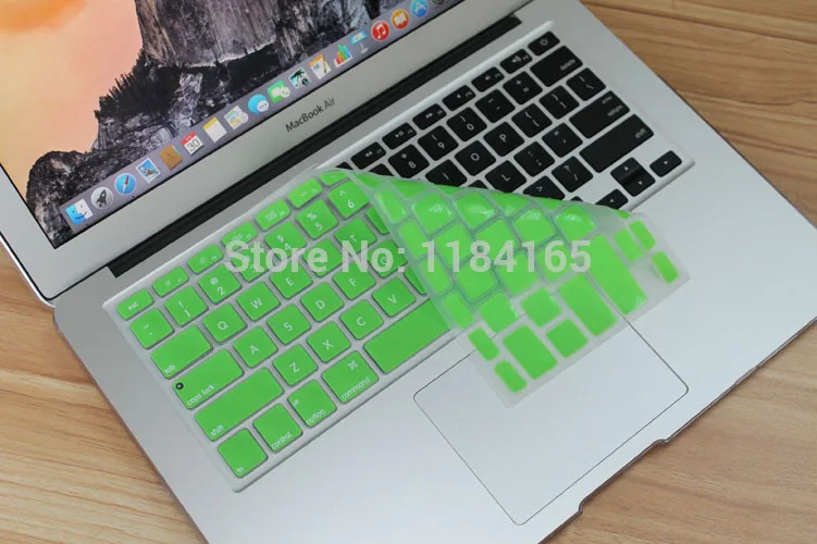 17 цветов Чехол для клавиатуры США силиконовый гелевый Чехол для Macbook Air 1" 15" 1" /Macbook Air Pro протектор