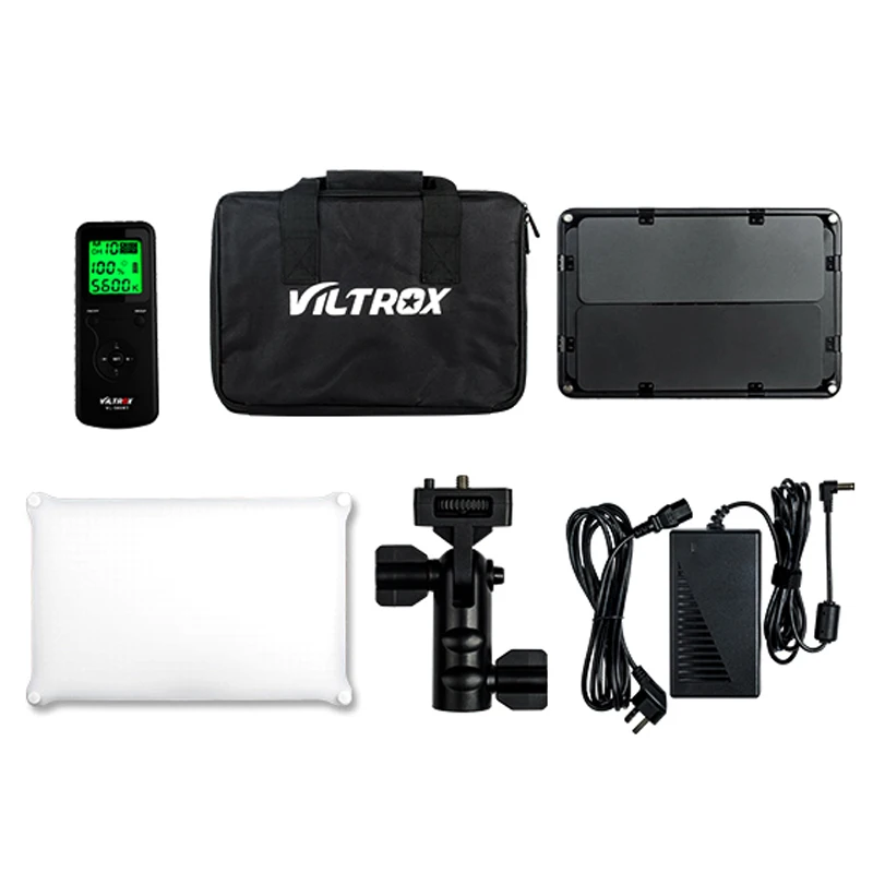 Viltrox VL-S192T 45W 3300-5600k светодиодный светильник для видеосъемки, двухцветный CR95+ 2,4G беспроводной пульт дистанционного управления DSLR Studio Фото заполняющий светильник