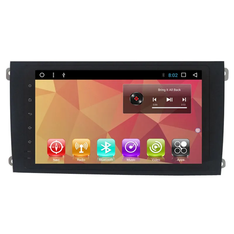 

9" Android Autoradio Car Radio Audio Sat Nav Head Unit for Porsche Cayenne 2003 2004 2005 2006 2007 2008 2009 2010