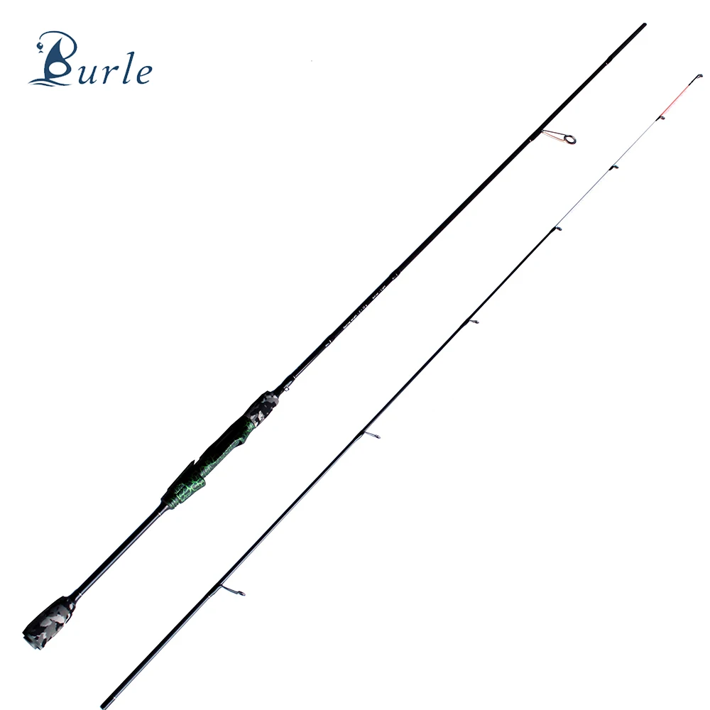 

T-bait Fishing Popular 1.98m 2.1m 2.25m 99% High Carbon K Rings 2 Piece Spinning Rod