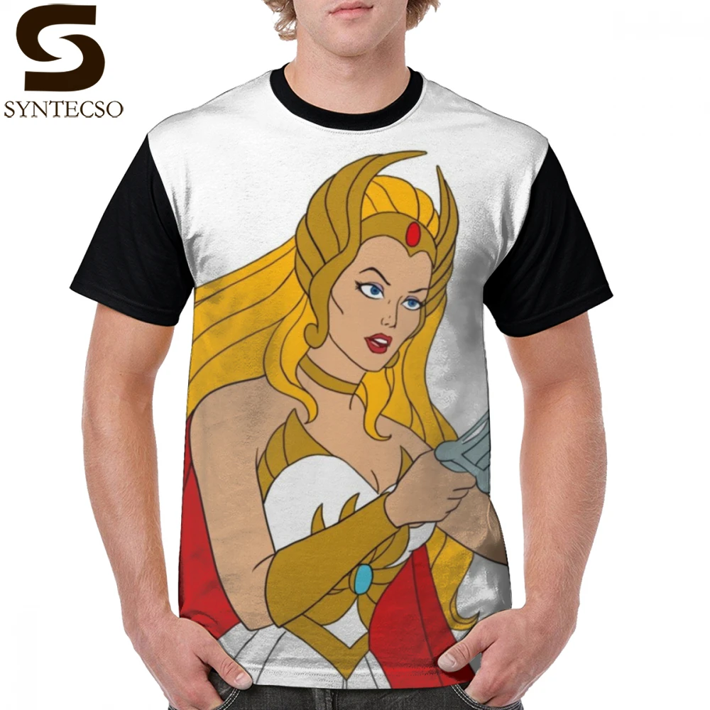 Футболка She Ra футболка в стиле фильмации ra уличная одежда из 100 полиэстера милая