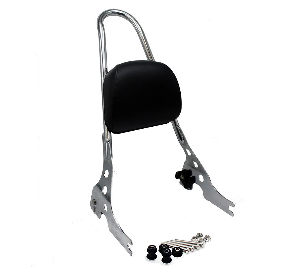 Buy Chrome Passenger Backrest Luggage Rack Sissy Bar