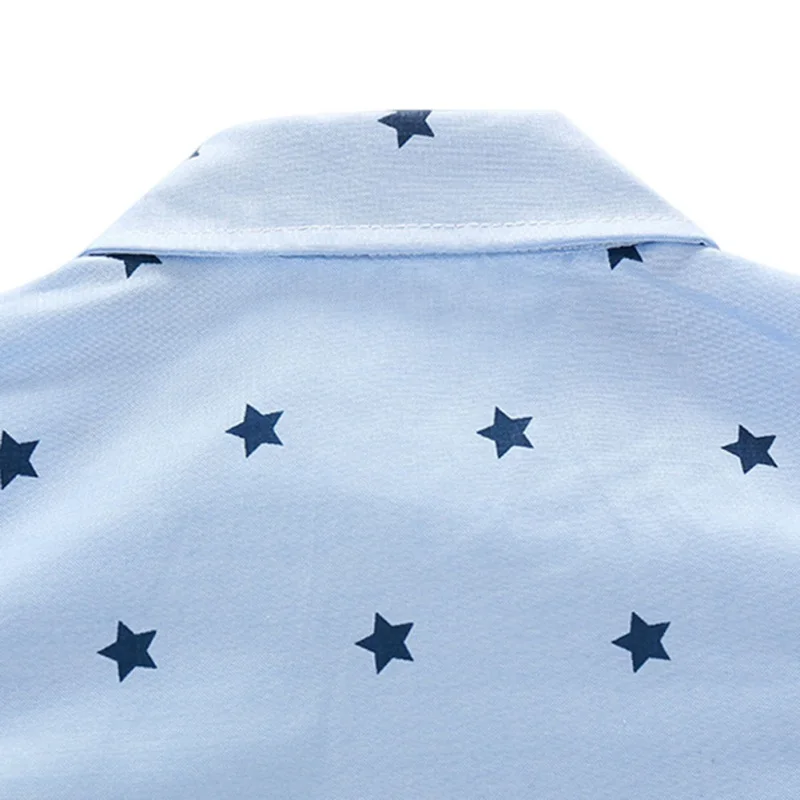 3 шт./компл. осенний комплект одежды для маленьких мальчиков, принт со звездой рубашка+ серый жилет+ штаны, комплект джентльмена, комплект детской одежды