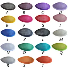 Customized Sinamay Teardrop Base Hat Form Base For Fascinator Headpiece Headwear 100pcs/lot multi brimmed sinamay hat