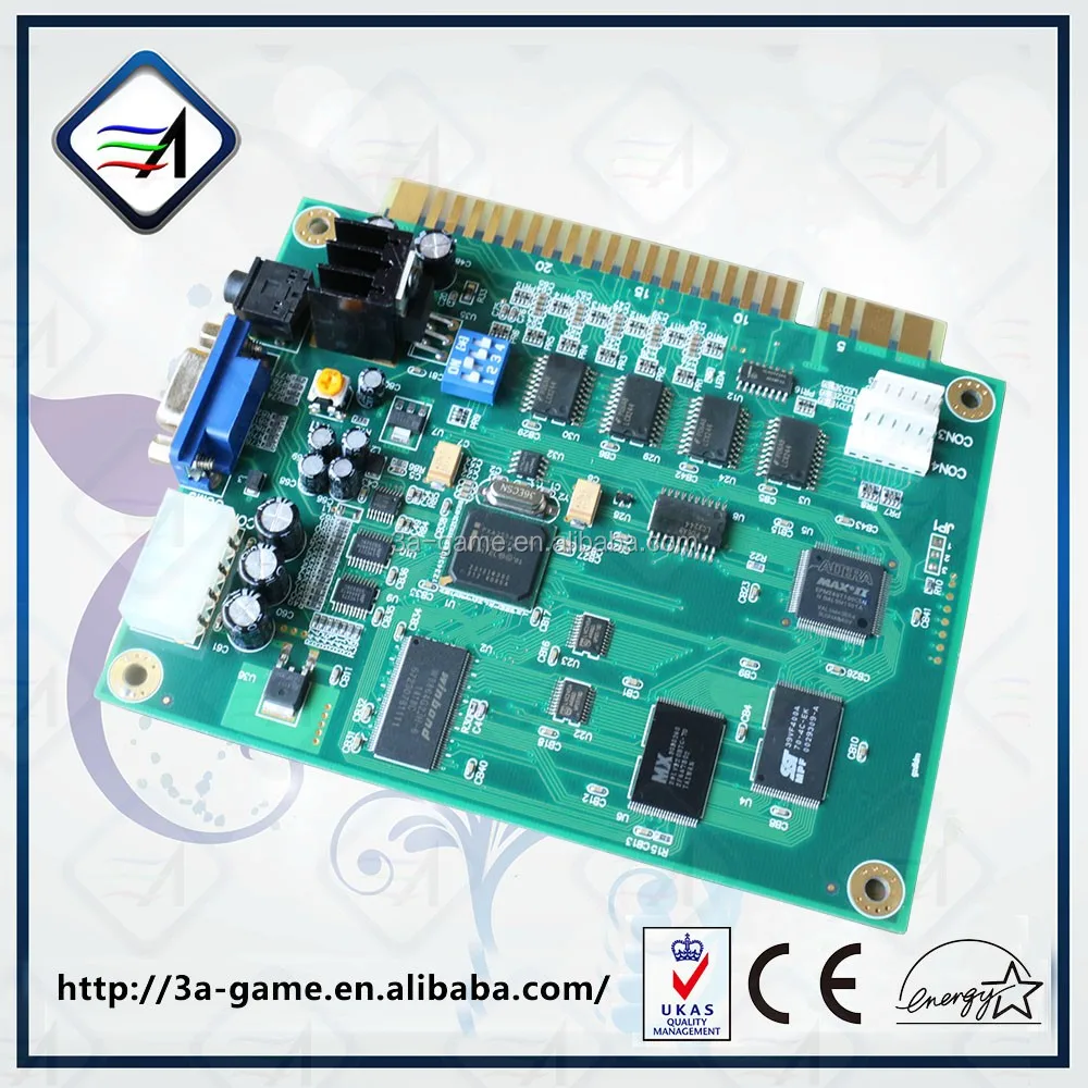 60 в 1 pcb Jamma несколько игр доска jamma Аркада доска Инициализация PAC машины игры человек