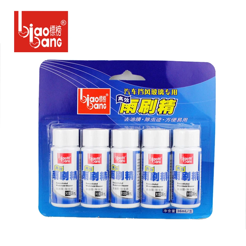 

5PCS/Pack 1PCS=3L Water Concentrated Windshield Washer Fluid Windshield Cleaner Windshield Glass Cleaner Windshield Glass Water