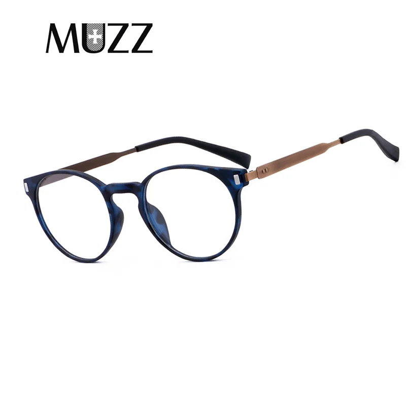 

MUZZ men Glasses frame vintage optical Women Optical Glasses Frames Plastic Optic Glasses Frame myopia designer clear Eyeglasses