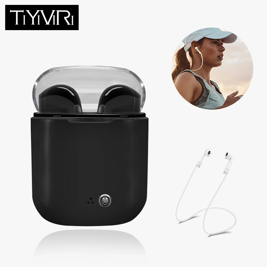 Беспроводные мини наушники tiyimiri спортивные стереонаушники Bluetooth для бега с