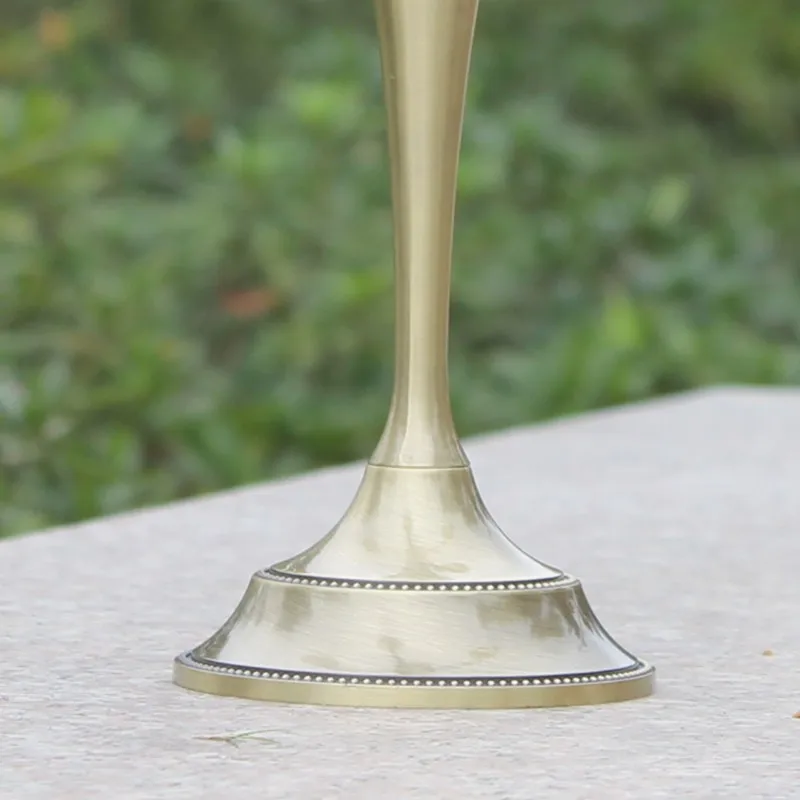 4 Colors Metal Candle Holders 5-Arms Candlestick Tabletop Candle Stand Wedding Decoration Candelabra Home Decor Candelabrum 17