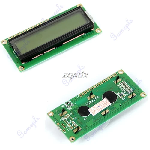 

1602 Display Character LCD Module 16x2 HD44780 Controller Yellow Green Backlight Z17 Drop ship