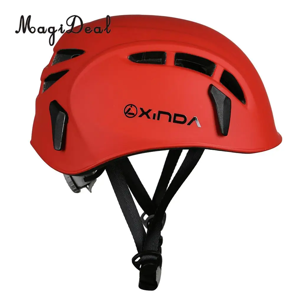 MagiDeal Safety Helmet Rock Climbing Tree Caving Kayaking Rappel Rescue Hard Hat for Outdoor Mountaineer Helmet Protective Gear