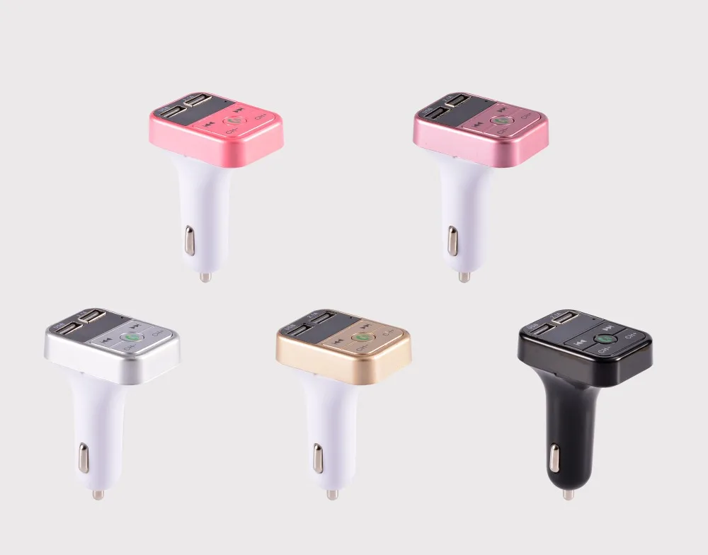 Во время езды в автомобиле Bluetooth хэндс-фри MP3 плеер телефон к радио fm-передатчик B2Car Bluetooth FM передатчик