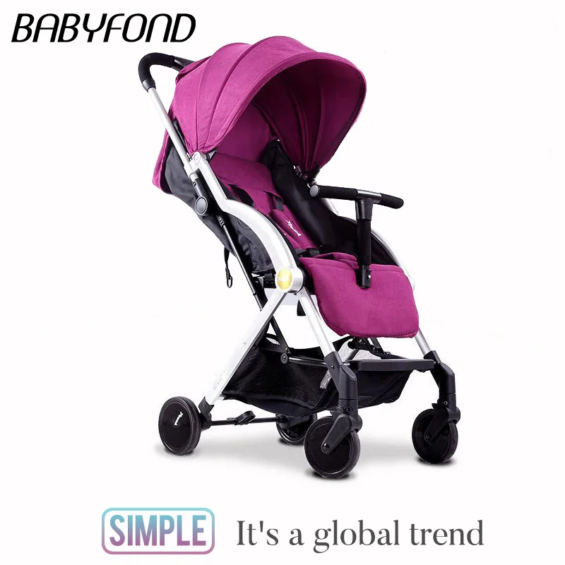 

Pouch light foldable umbrella baby stroller Real Armrests Pure Cotton Pouch Baby Stroller Light Folding Umbrella stroller
